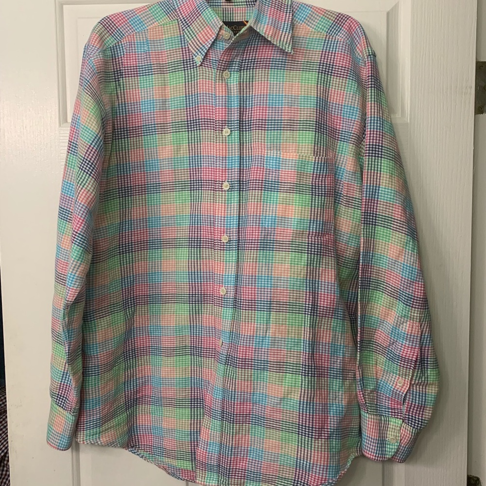 Button down shirt Linen and Cotton